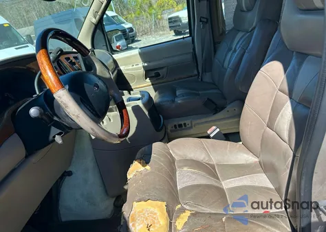 2002 Ford Econoline E150 Van from USA, damaged, VIN 1FDRE14L12HA90715